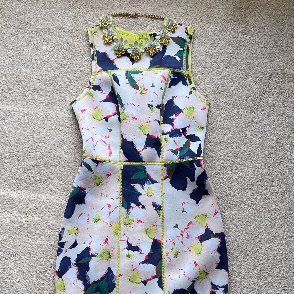 J.Crew neoprene shift dress